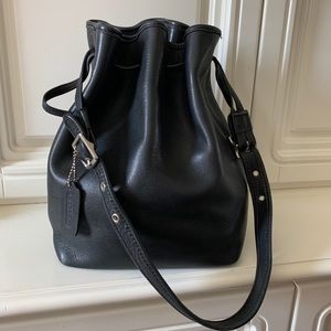 🌻🌺Vtg Coach legacy drawstring 9165 Leather bag